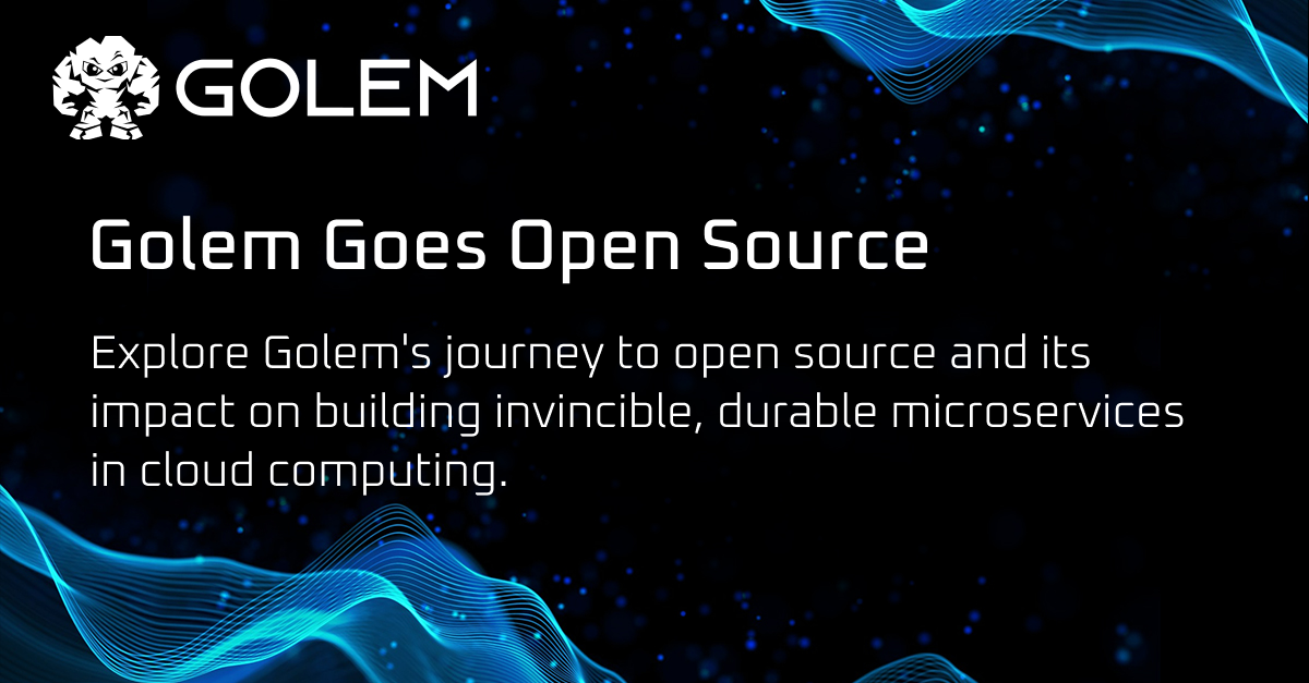 Golem Goes Open Source